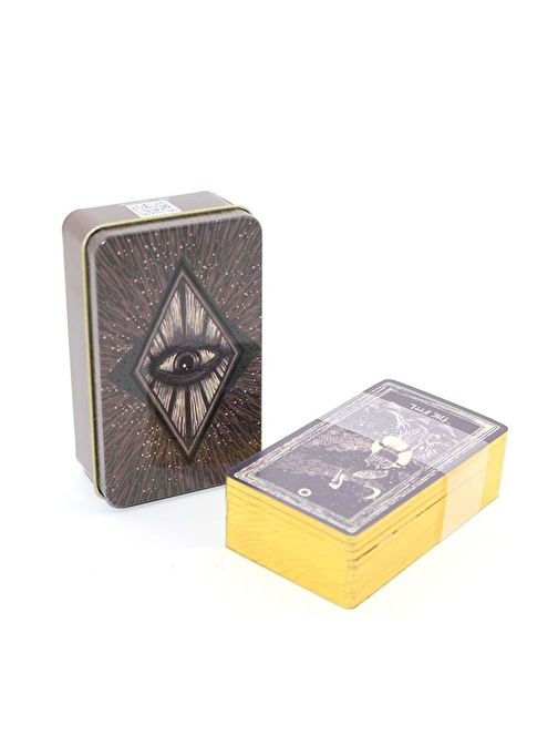 Hilal Shop Metal Kutulu Tarot Kartı