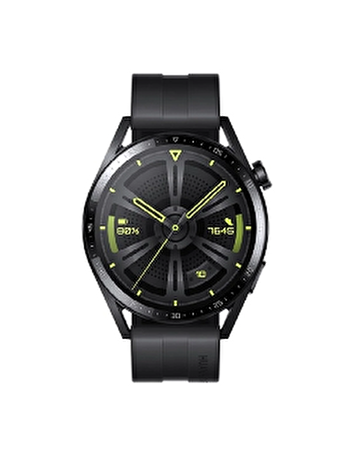 HUAWEİ WATCH GT3 46MM BLACK STAİNLESS STEEL CASE  AKILLI SAAT