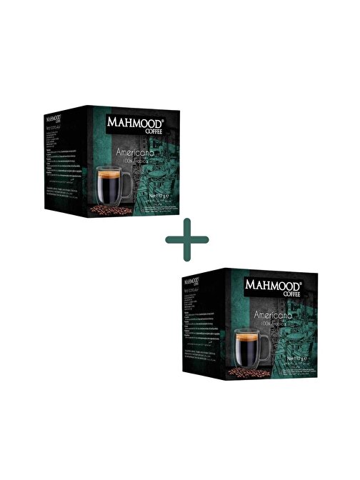 Mahmood Coffee Dolce Gusto Americano Kapsül Kahve 16 Adet x 2'li Set