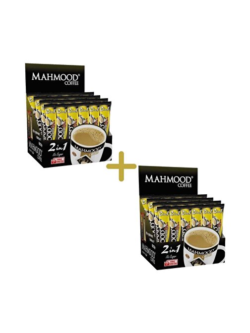 Mahmood Coffee 2'si1 Arada Hazır Kahve 48 Adet x 10 gr 2'li Set