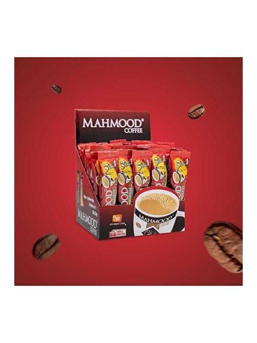 Mahmood Coffee 3'ü1 Arada Hazır Kahve 48 Adet x 18 gr