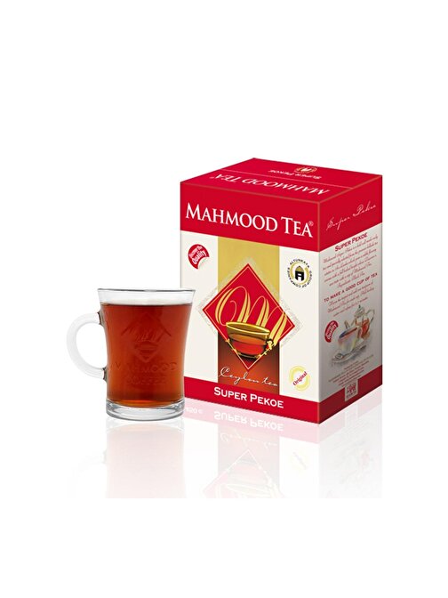 Mahmood Tea İthal %100 Saf Seylan Pekoe Dökme Çayı 800 gr Bardak Hediyeli