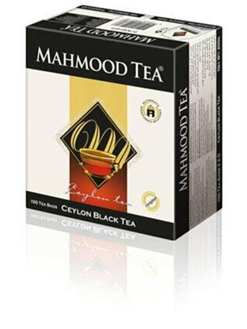 Mahmood Tea İthal %100 Saf Seylan Bardak Poşet Çay 100'lü