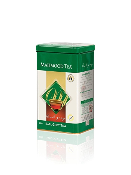 Mahmood Tea Bergamotlu Seylan Dökme Çayı Earl grey Teneke Kutu 450 gr