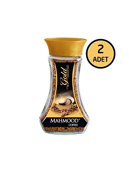 Mahmood Coffee Premium Gold Cam Kavanoz 100 gr x 2 Adet