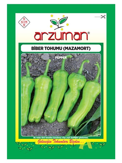 Biber Tohumu Mazamort (köy Biberi) 10 Gr