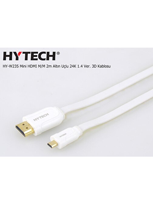 HYTECH HY-W235 2MT MİNİ HDMI ERKEK TO HDMI ERKEK