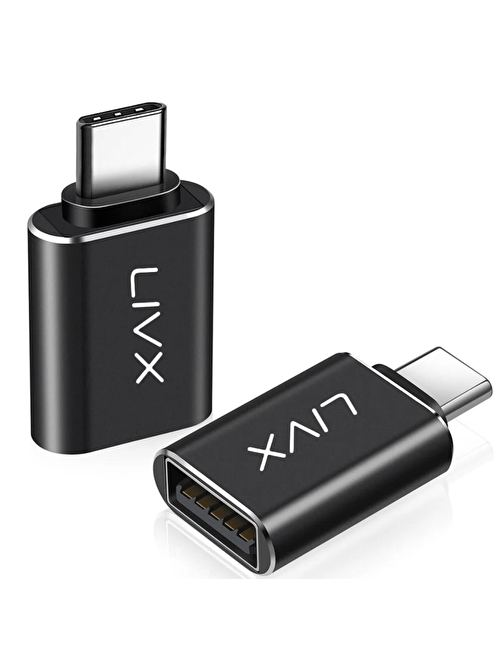 LivX Usb 3.1 To Type-c 10gbps 3a Hızlı Şarj Ve Data Aktarımı Çevirici Dönüştürücü Otg Adaptör Otgcz
