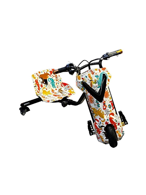 Hoverway Drift Scooter Scooter PWS807-WHITE-CAT Renkli