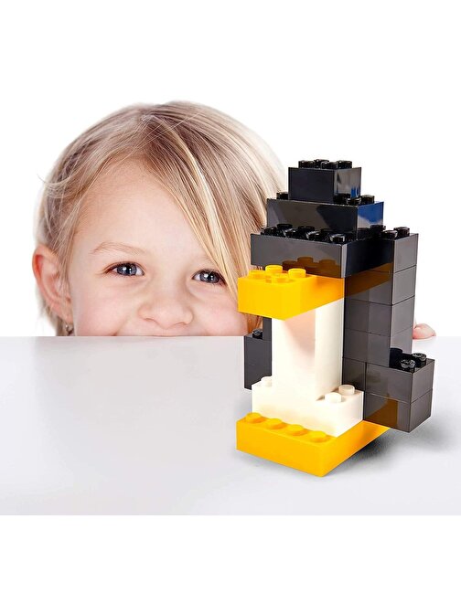 Simba Blox Mavi Bloklar 100 Parça 4 Yaş ve Üzeri Çocuklar için Yaratıcı Oyuncak Yapım Seti GKO