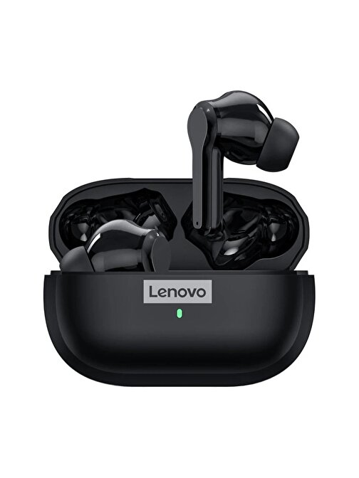 Lenovo LP1S TWS bluetooth 5.0 Kulakiçi Kablosuz Telefon Kulaklığı Siyah