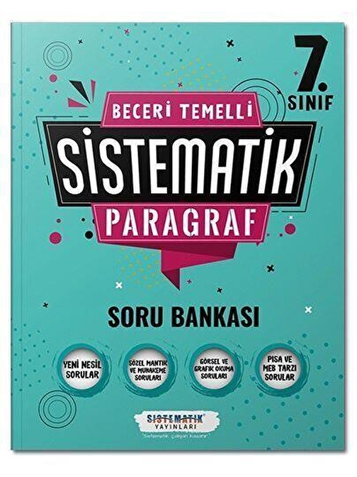 7. Sınıf Paragraf Sistematik Soru Bankası Sistematik Yayınları