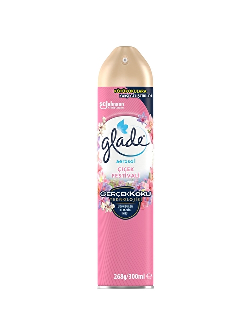 Glade Aerosol Oda Kokusu Çiçek Festivali 3 'lü Set