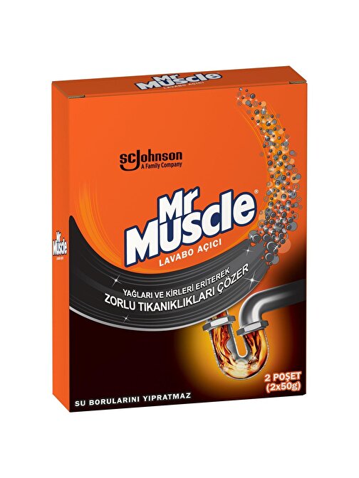 Mr. Muscle Jel Ve Granüllü Lavabo Açıcı Temizlik Seti