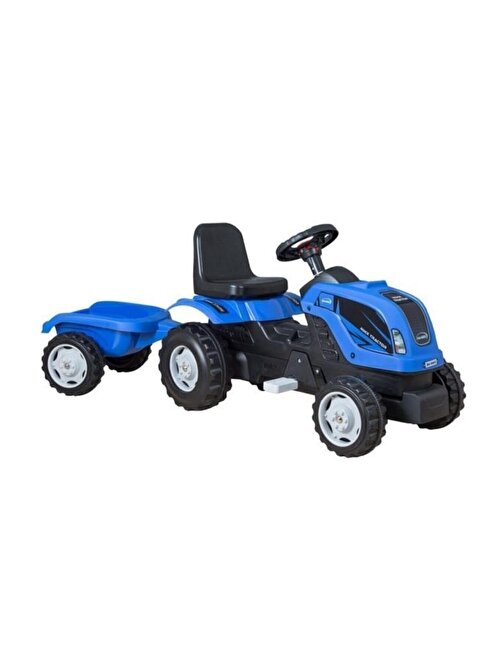 Micromax Römorklu Traktör Pedallı 01 012 Mavi