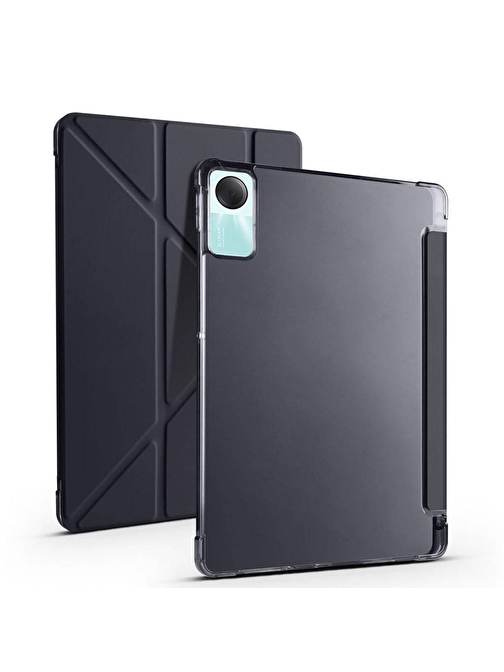 Xiaomi Redmi Pad SE Kılıf Kalem Bölmeli Standlı Smart Cover