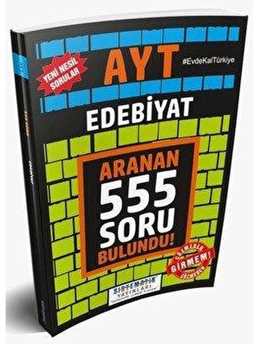 Sistematik Yayınları AYT Edebiyat Aranan 555 Soru