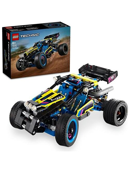 LEGO® Technic Arazi Yarışı Arabası 42164 - 8 Yaş ve Üzeri Çocuklar için Koleksiyonluk Yaratıcı Oyuncak Model Yapım Seti (219 Parça)