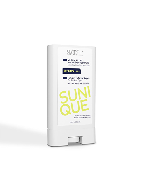 Sunıque Stick Güneş Koruyucu Mat-İpeksi His 50 Spf