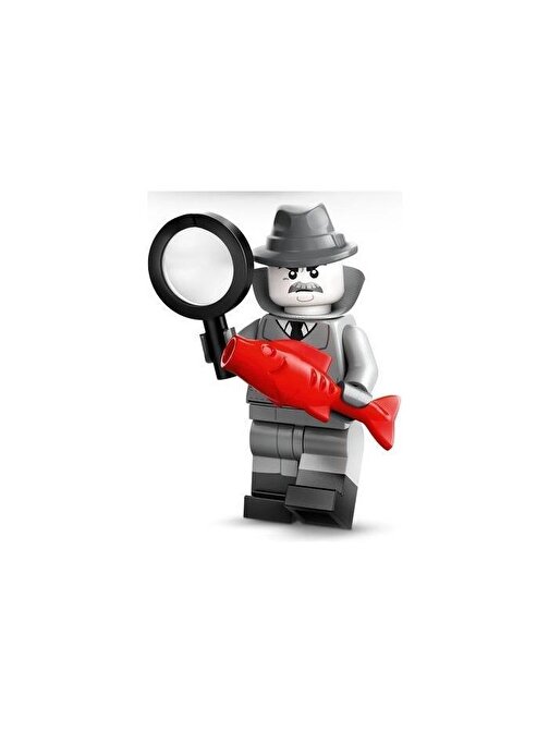 Lego Minifigür 71045 - Seri 25 - 1 Film Noir Detective Set