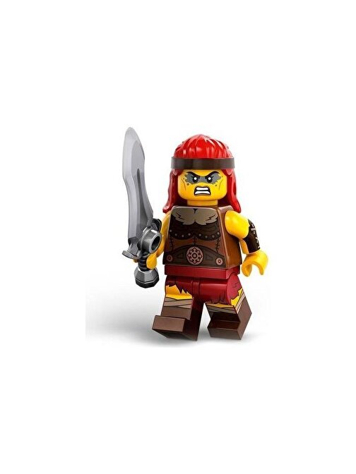 Lego Minifigür 71045 - Seri 25 - 11 Fierce Barbarian