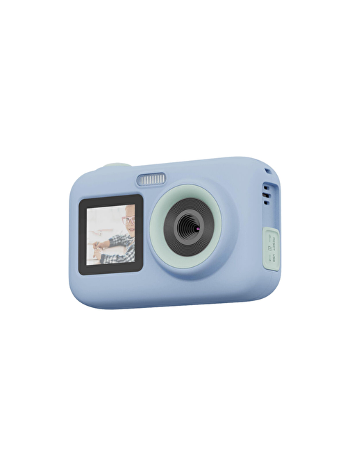 SJCAM Funcam+ Dual Screen 44MP Çocuk Kamerası Mavi