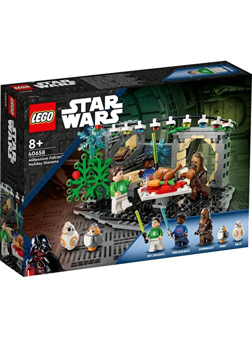 Lego Star Wars 40658 Millennium Falcon Yılbaşı Dioraması