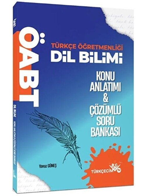ÖABT Türkçe Dil Bilimi Konu Anlatımlı Soru Bankası Türkçecim TV