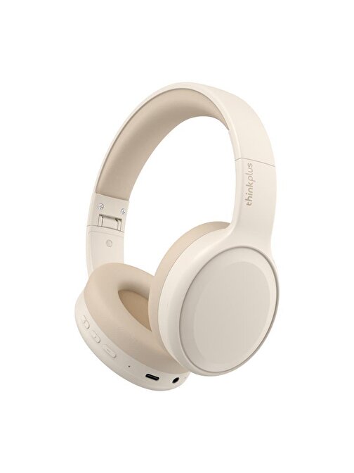 Lenovo Thinkplus TH30 Kablosuz Bluetooth Kulaküstü Kulaklık Beyaz