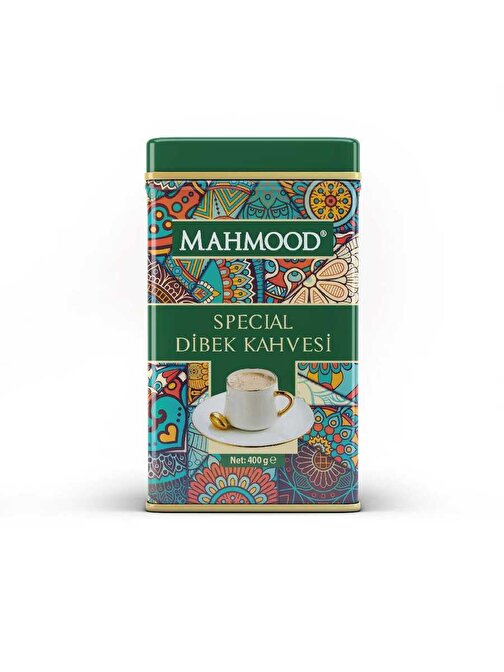 Mahmood Dibek Kahvesi Ölçek Kaşıklı Teneke Kutu 400 gr