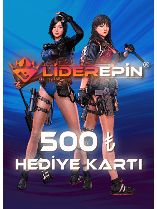 Lider Epin Gift Card 500 TL