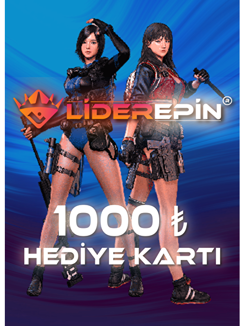 Lider Epin Gift Card 1000 TL