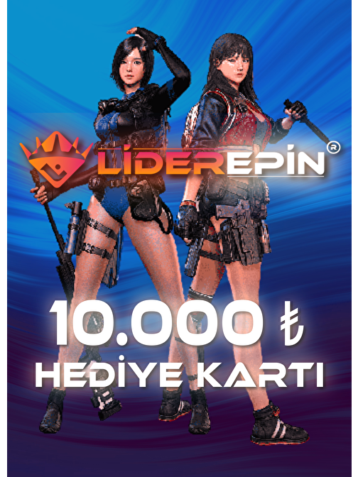Lider Epin Gift Card 10000 TL