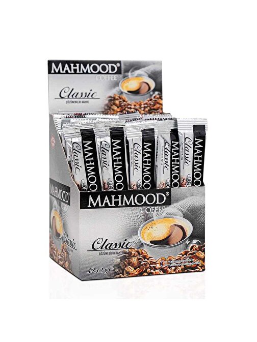 Mahmood Coffee Klasik granül Hazır Kahve 2 gr x 48 Adet
