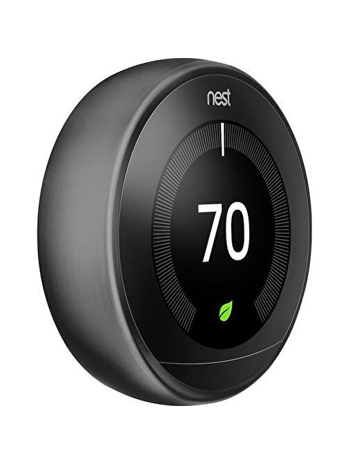 Google Nest Learning Thermostat Siyah