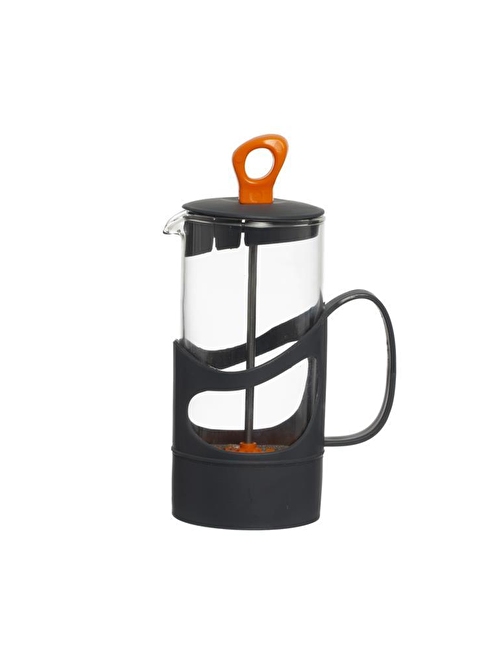 350 cc French Press Turuncu Süzgeçli