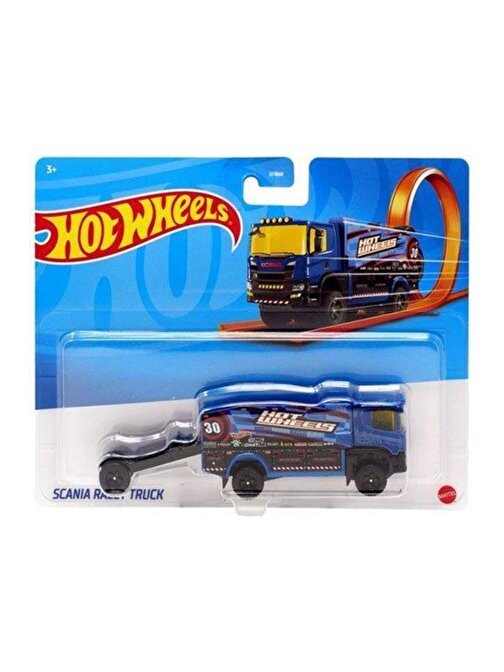 Hot Wheels SCANIA RALLY TRUCK MAVİ BFM60 HFC97,Kamyon Oyuncak