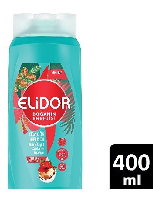 Elidor Şampuan Argan Yağı Hibiskus Özü 400 Ml