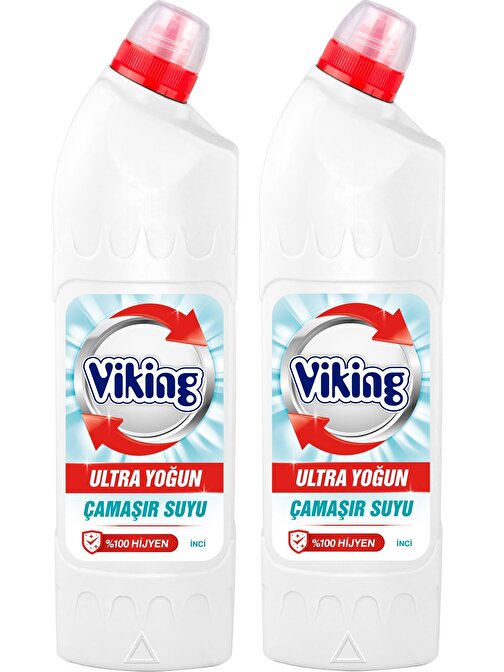 Viking İnci Ultra Çamaşır Suyu 750 ml 2 Adet