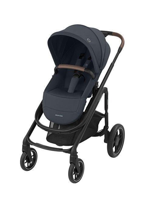 Maxi Cosi Plaza+ Ekstra Portbebeli Seyahat Sistem Olabilen Tek Elle Katlanabilen Doğumdan İtibaren Kullanılabilen Bebek Arabası Essential Graphite