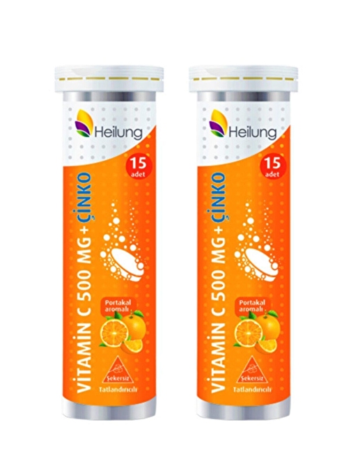 HEILUNG C VITAMIN 500 MG X 2ADET