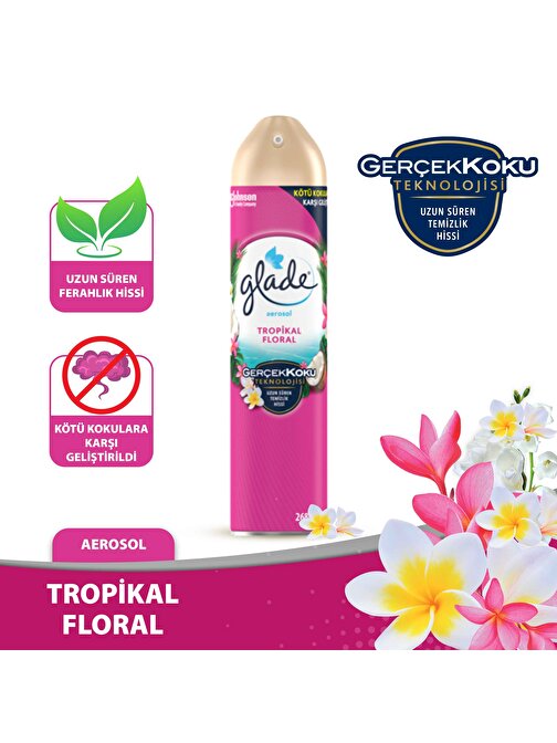 Glade Tropikal Floral Oda Kokusu 300 ml