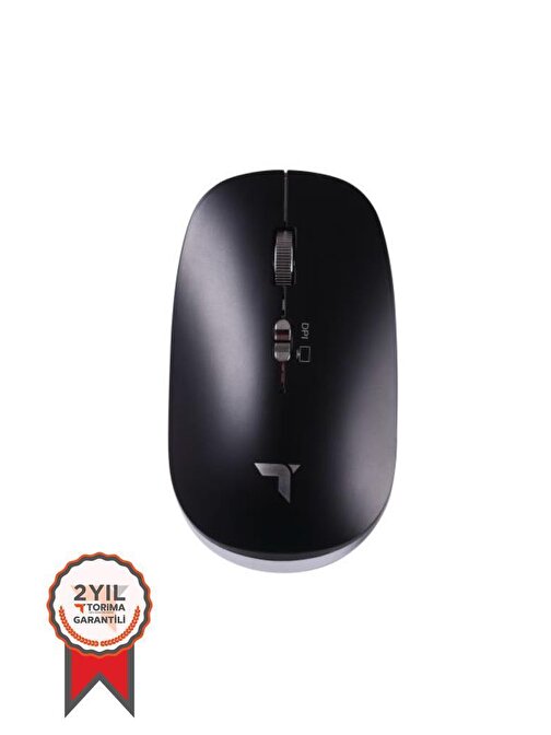 Torima TM-14 Ergonomik Sessiz Kablosuz Siyah Optik Mouse