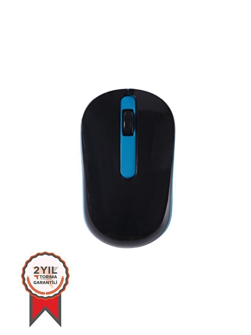 Torima TM-10 Ergonomik Kablosuz Mavi Optik Mouse