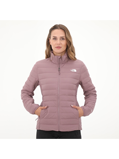 F0A7UK6I0V1-R The North Face W Bellevıew Stretch Down Jacket Kadın Ceket Pembe