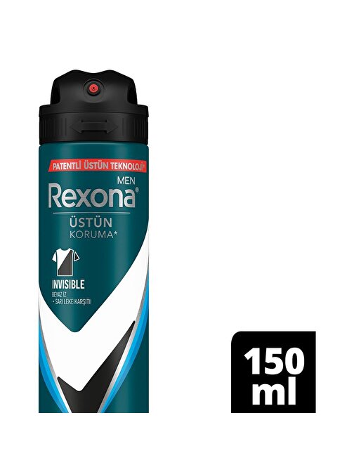 Rexona Men Invisible Ice Fresh Erkek Sprey Deodorant 150ML