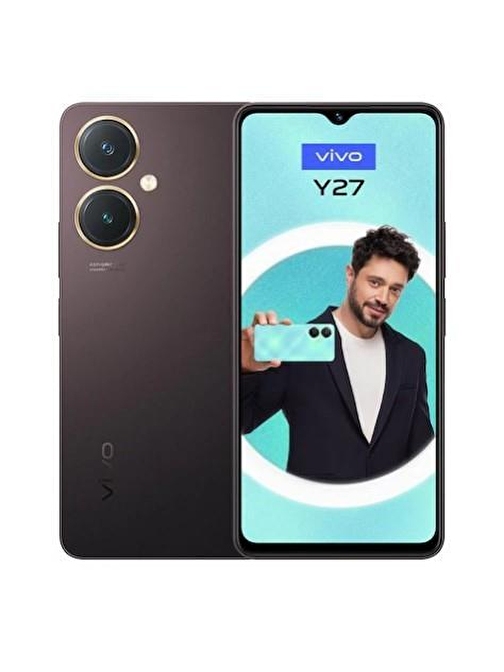 Vivo Y27 128GB / 6GB RAM - Bordo ( Vivo Türkiye Garantili )