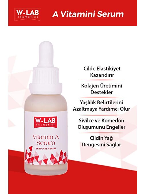 W-Lab Kozmetik Vitamin A Serum 30 ML