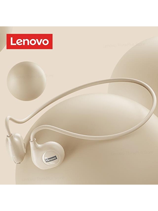 Lenovo XT95II Kablosuz Mikrofonlu Boyuna Asılabilir Bluetooth Kulaklık Beyaz