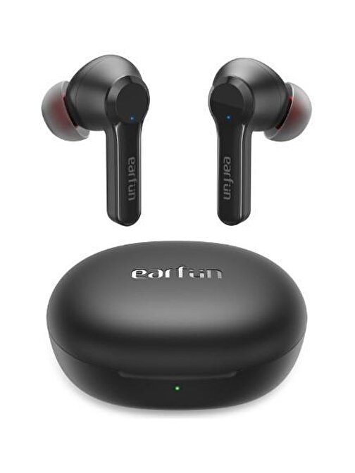 EarFun Air Pro 2 TW300B Siyah 6 Mikrofonlu ENC + Hybrid ANC IPX5 Tere Dayanıklı Bluetooth Gerçek Kab